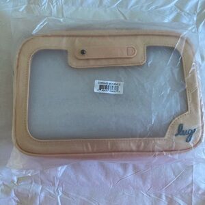 Lug Clearview Carriage Stadium Bag Metallic Rose  Gold NWT